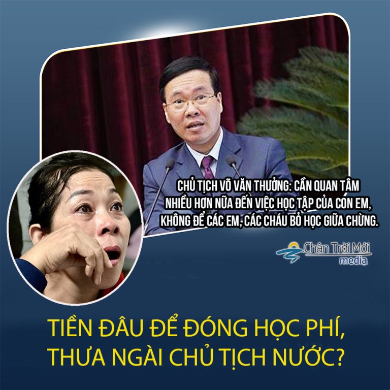 Tiền đâu để đóng học phí, thưa ngài chủ tịch nước?