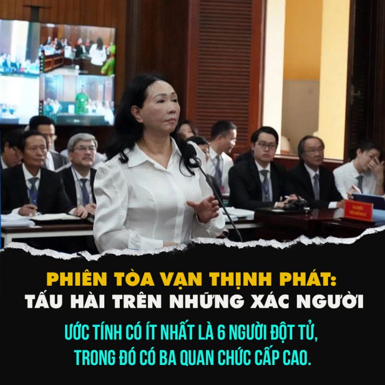 Phiên tòa Vạn Thịnh Phát: tấu hài trên những xác người