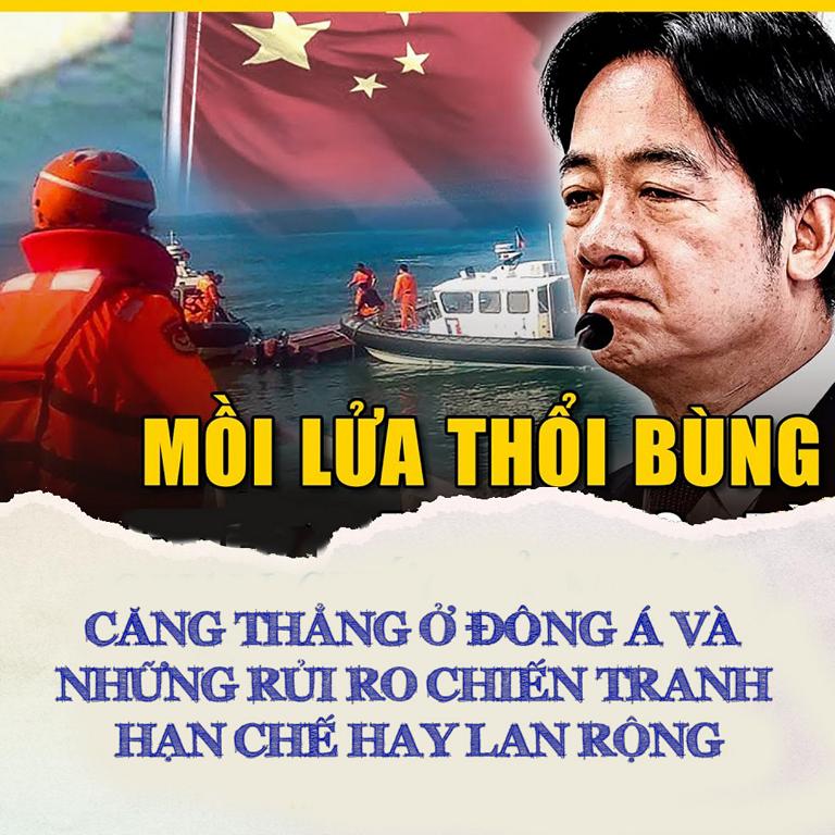 Căng thẳng ở Đông Á: Trung Quốc, Nhật Bản, Đài Loan và những rủi ro chiến tranh hạn chế hay lan rộng