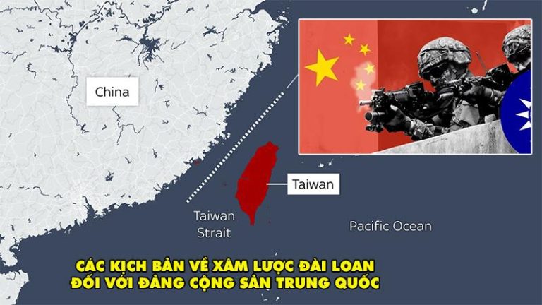 Các kịch bản về xâm lược Đài Loan từ tốt nhất đến xấu nhất đối với đảng cộng sản Trung Quốc