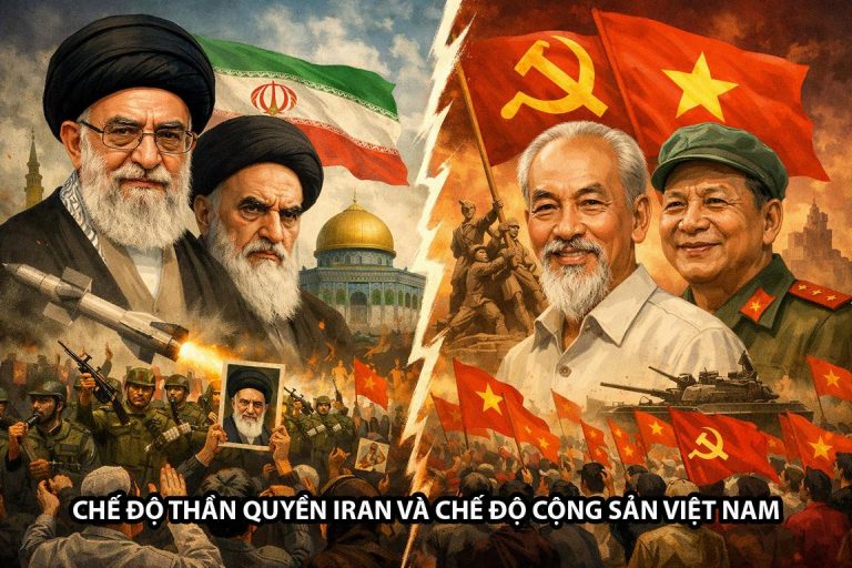 So sánh giữa chế độ thần quyền Iran và chế độ Cộng sản Việt Nam