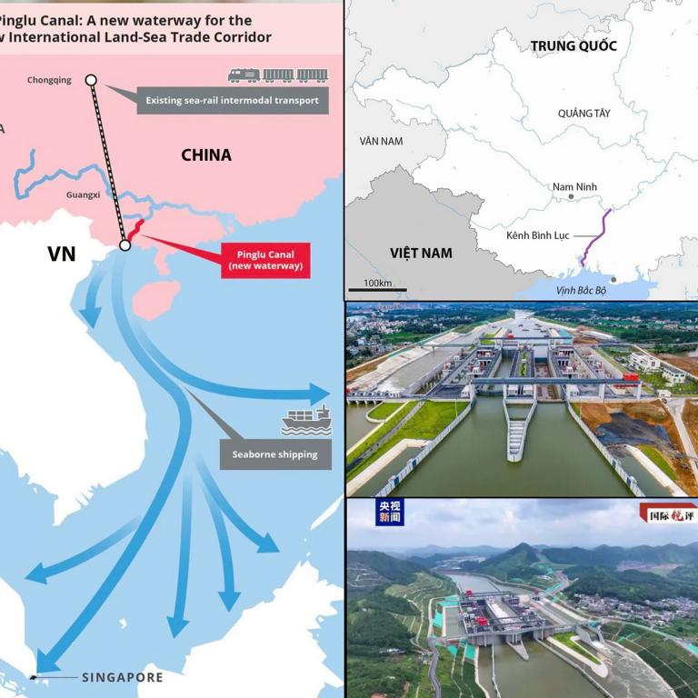 Kênh đào Bình Lục và ván cờ 20 năm của Trung Quốc