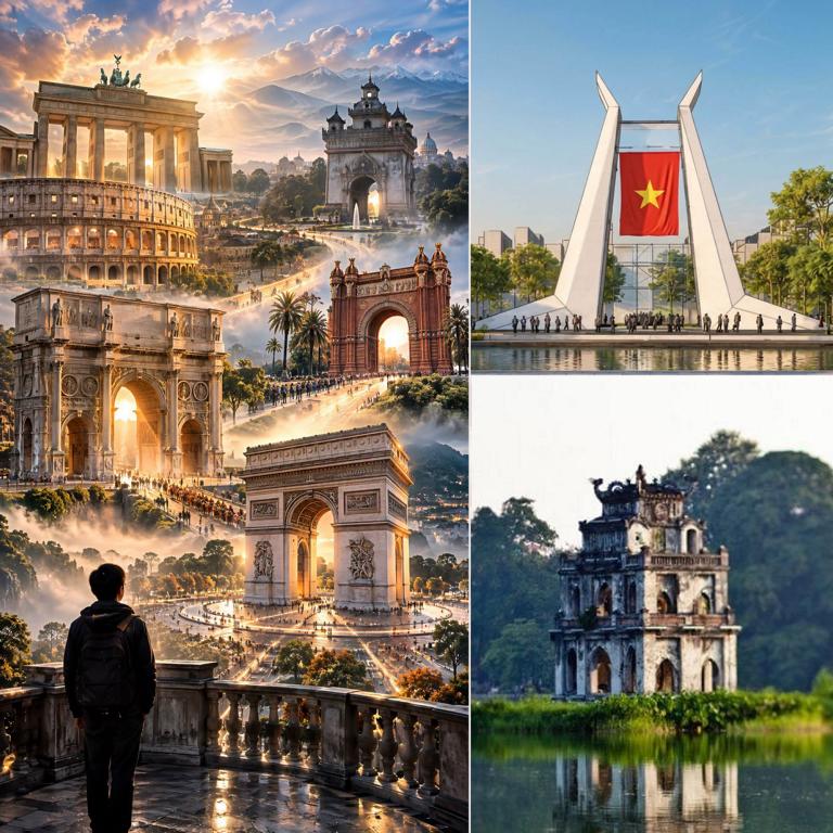2.000 năm khải hoàn môn: Vì sao người xưa đặt nó trên đường, Hà Nội lại muốn đặt bên hồ?