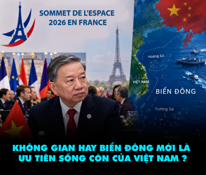 Không gian hay Biển Đông mới là ưu tiên sống còn của Việt Nam?